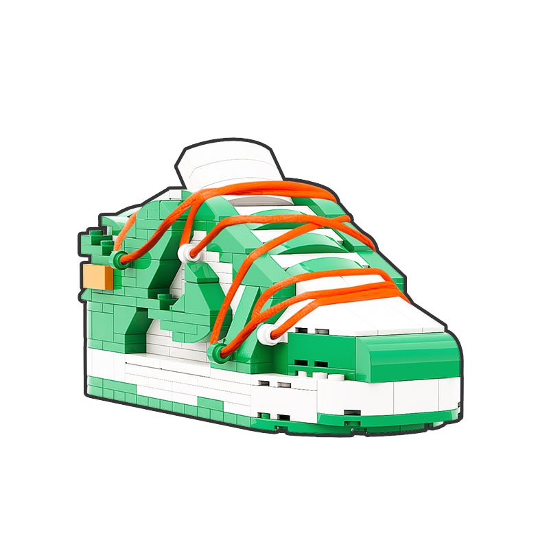 "Off-White Pine Green" Inspired SB Dunk Bricks / Building Blocks Set