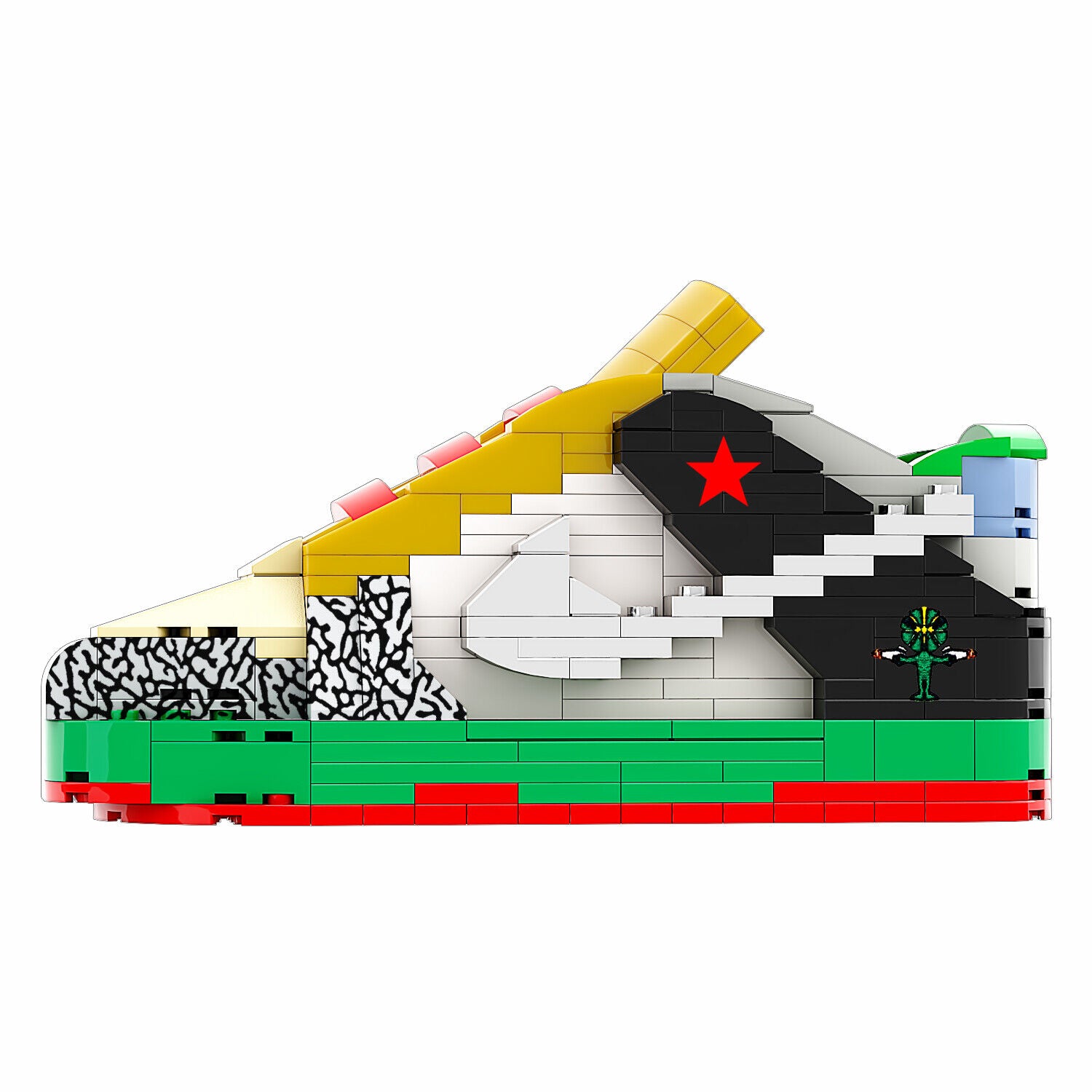 "What The Dunk" Inspired SB Dunk Bricks / Building Blocks Set