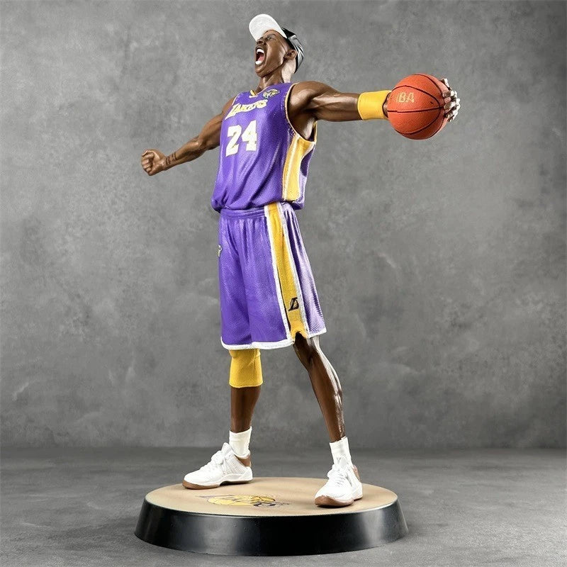 Kobe Bryant Action Figure Lakers Legend Memorial Statue - 12" Basketball Model