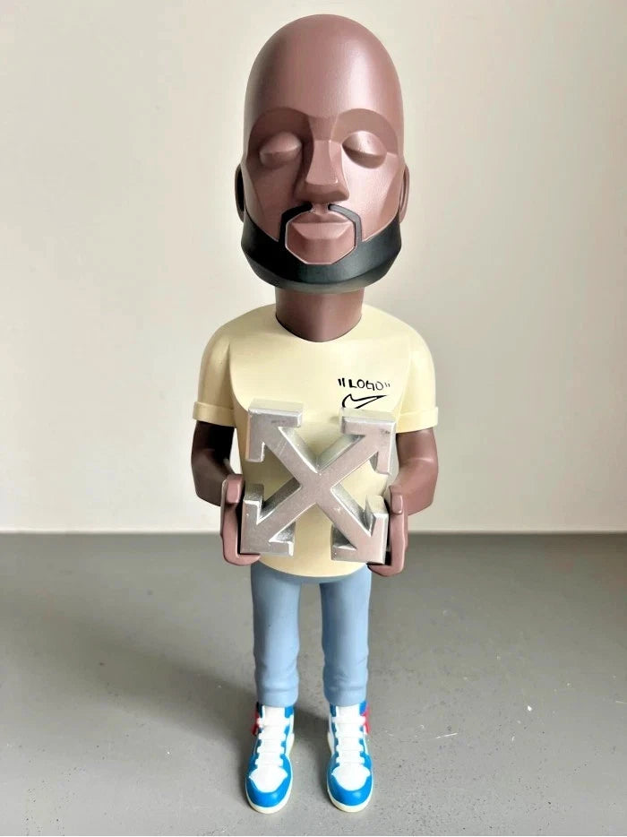 Mighty Jaxx Virgil Abloh figure detail 3