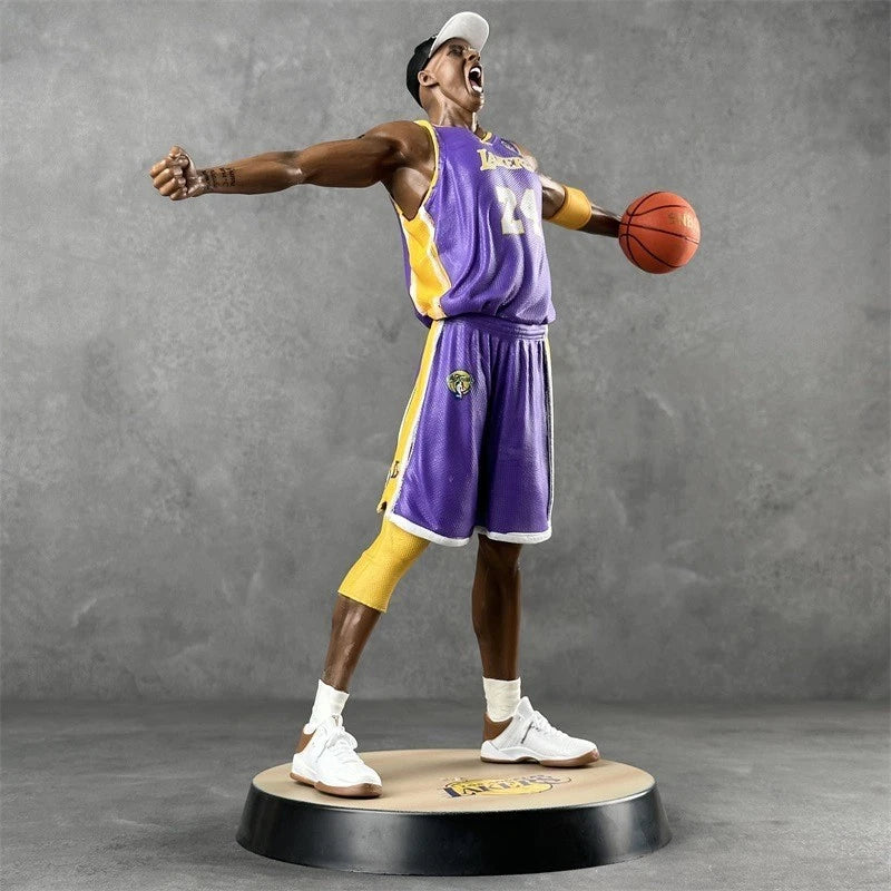 Kobe Bryant Action Figure Lakers Legend Memorial Statue - 12" Basketball Model