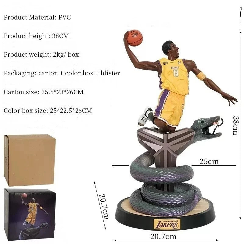 NBA Kobe Bryant Lakers Basketball Action Figure LA 24 Figurines
