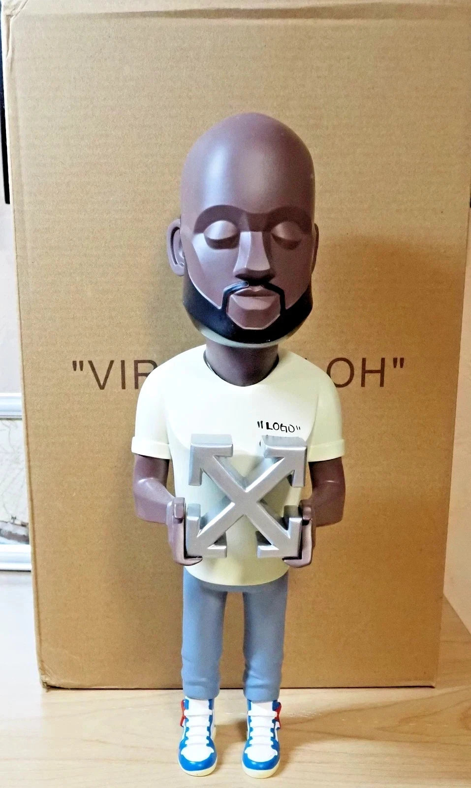 Mighty Jaxx Virgil Abloh figure box