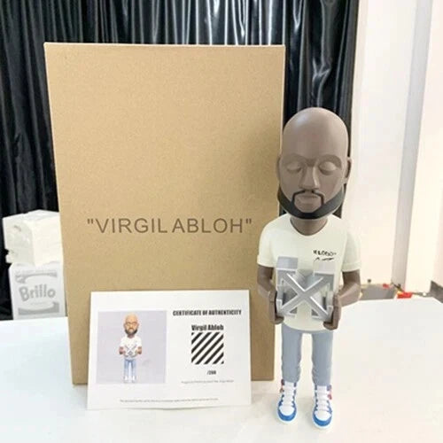 Mighty Jaxx Virgil Abloh figure with packaging