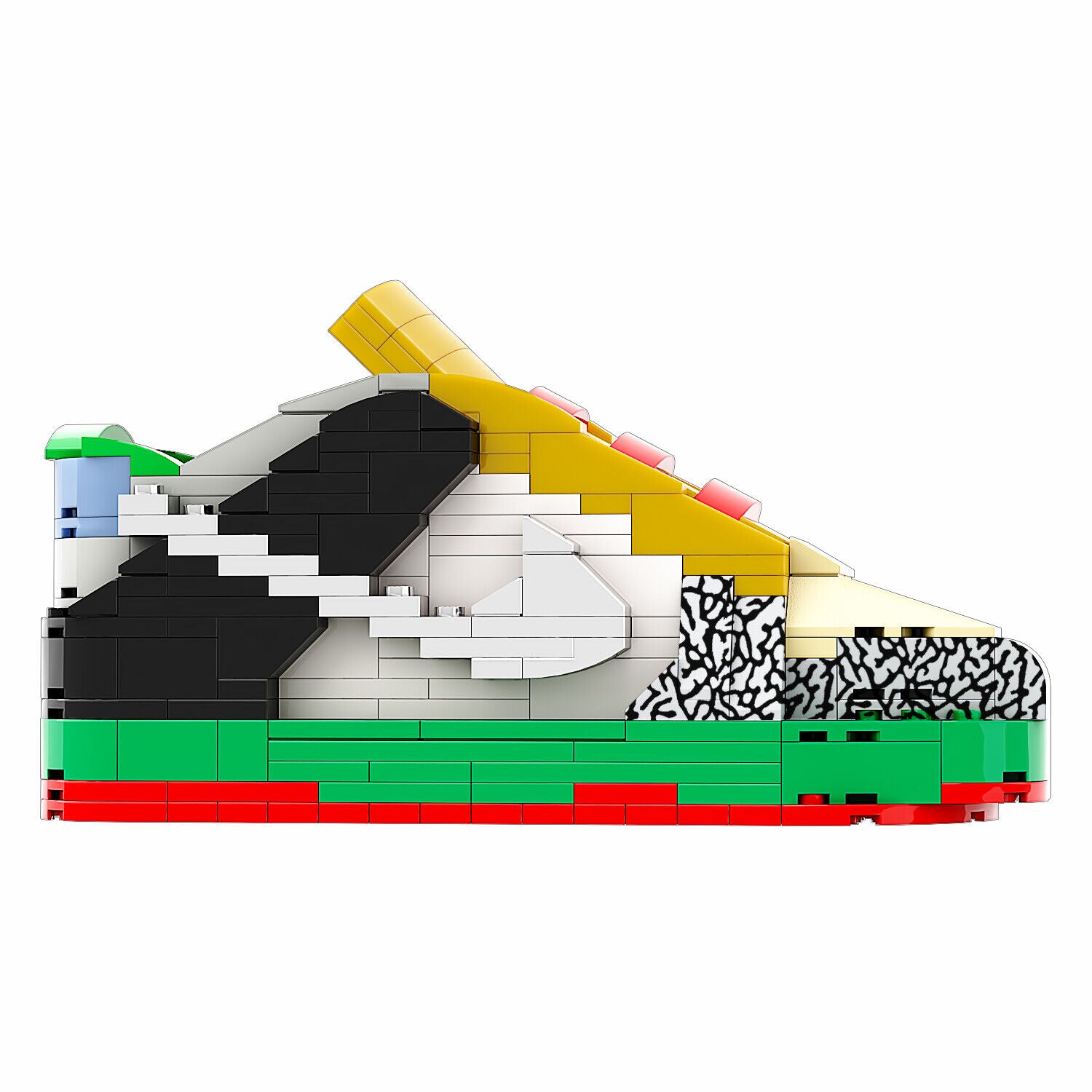 "What The Dunk" Inspired SB Dunk Bricks / Building Blocks Set