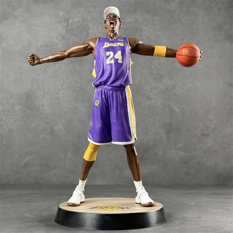 Kobe Bryant Action Figure Lakers Legend Memorial Statue - 12" Basketball Model