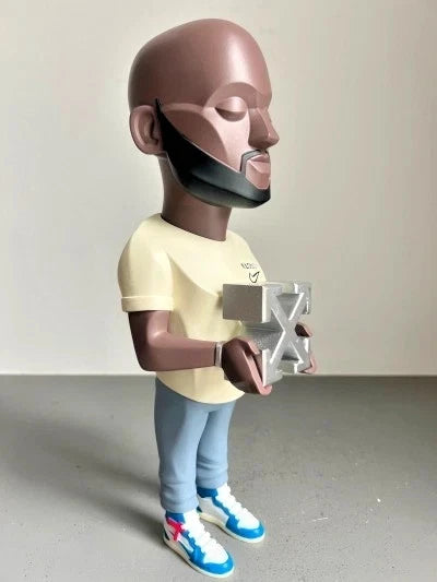 Mighty Jaxx Virgil Abloh figure detail