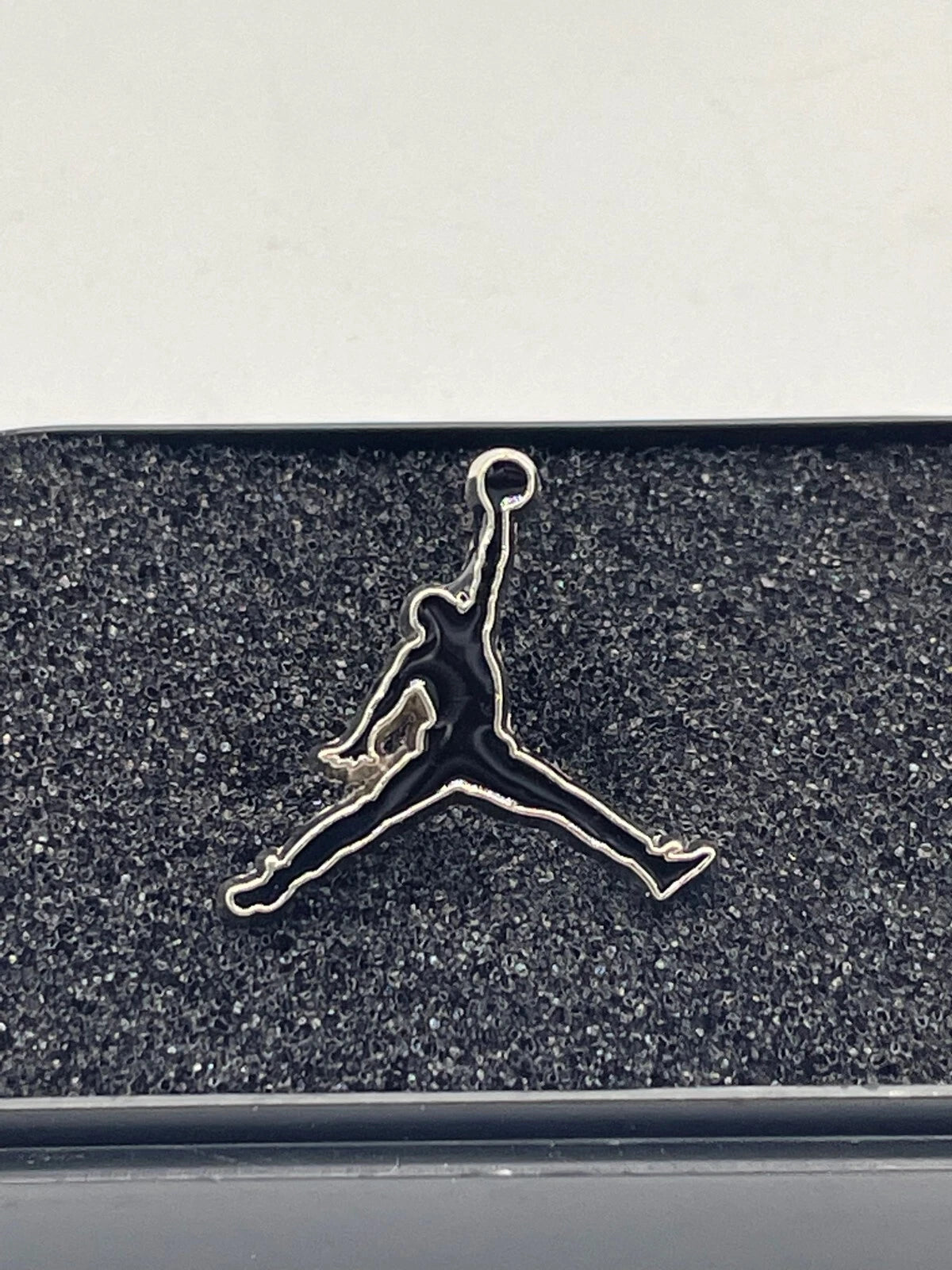 Air Jordan Jumpman Black Logo Enamel Pin