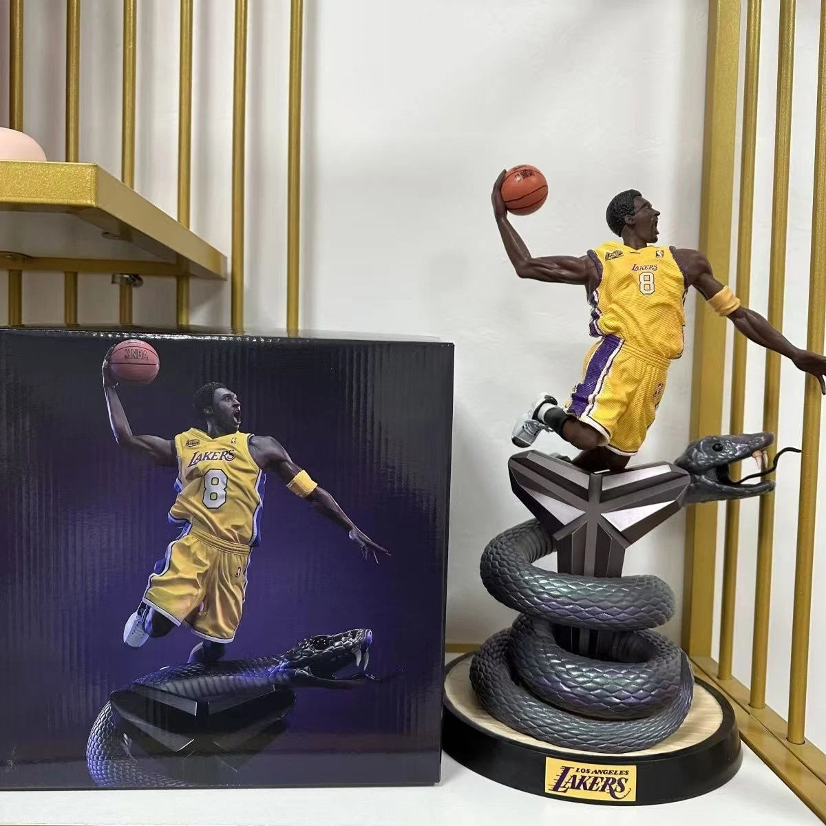 Kobe Bryant Lakers basketball action figure