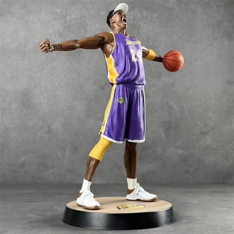 Kobe Bryant figure statue boxed 13in purple