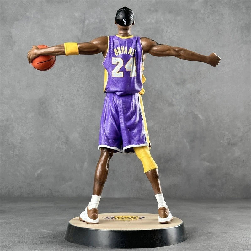 Kobe Bryant Action Figure Lakers Legend Memorial Statue - 12" Basketball Model