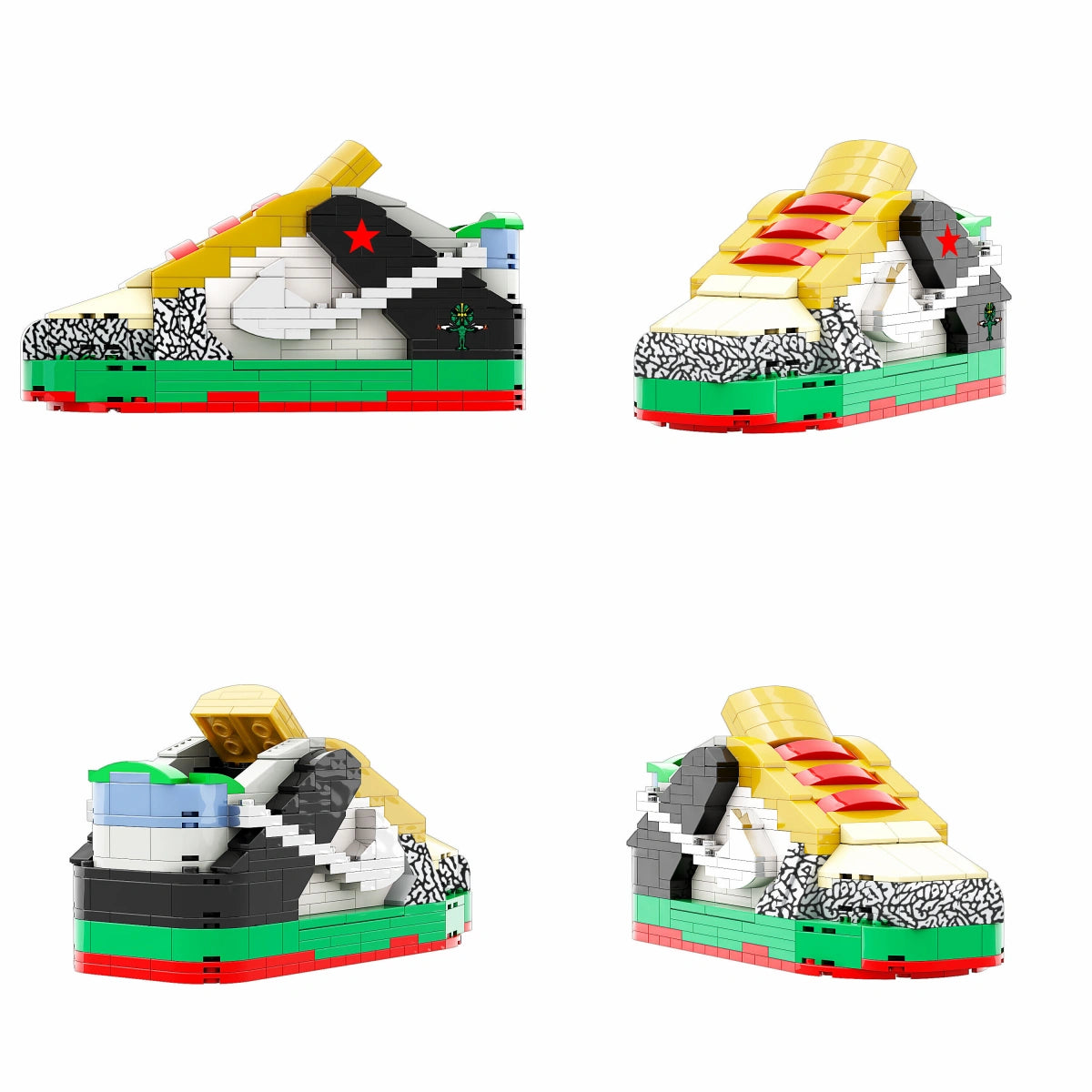 "What The Dunk" Inspired SB Dunk Bricks / Building Blocks Set