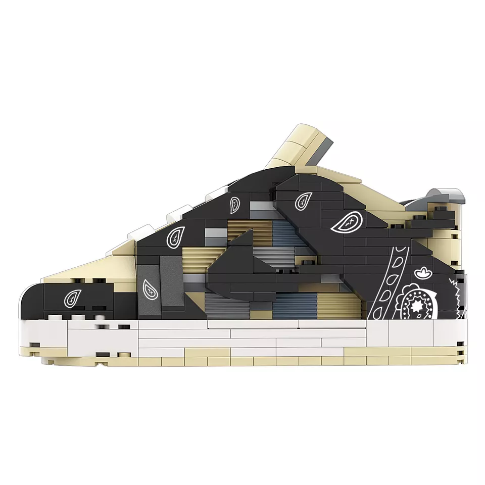 "Travis Scott" Inspired SB Dunk Bricks / Building Blocks Set