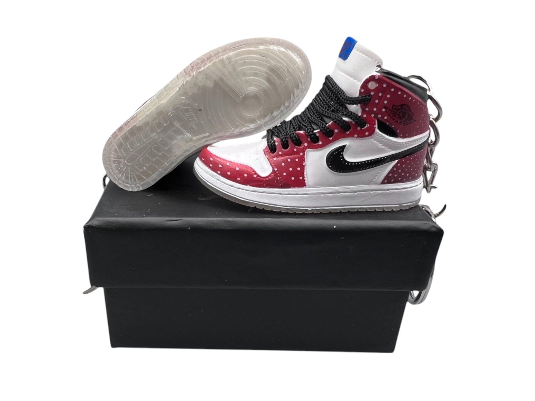 "Spider-Man Origin Story" AJ1 3D Mini Sneakers-1/6 Scaled Shoes/ Keychains.