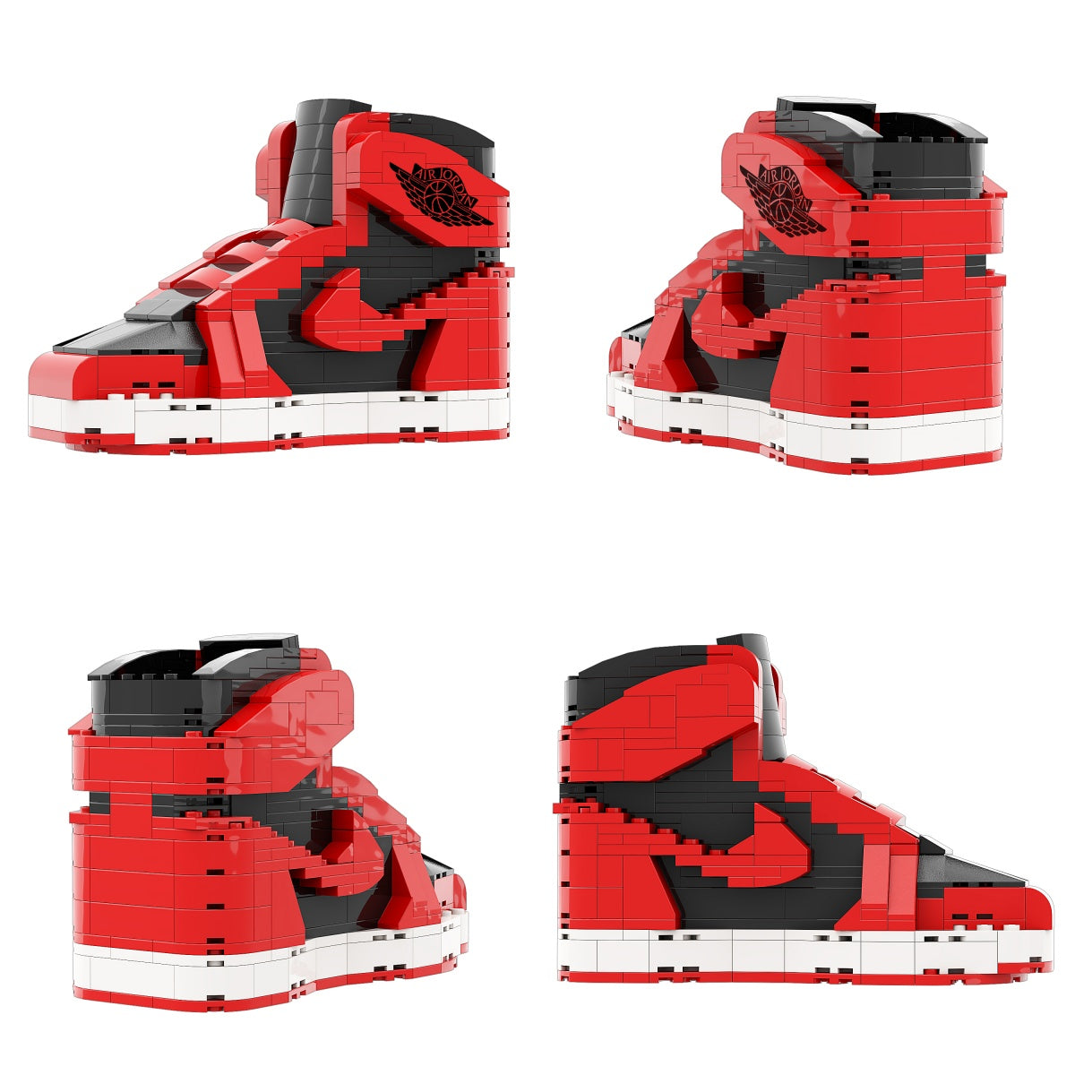 Artist Edition: AJ1 Reverse Bred Sneaker Bricks