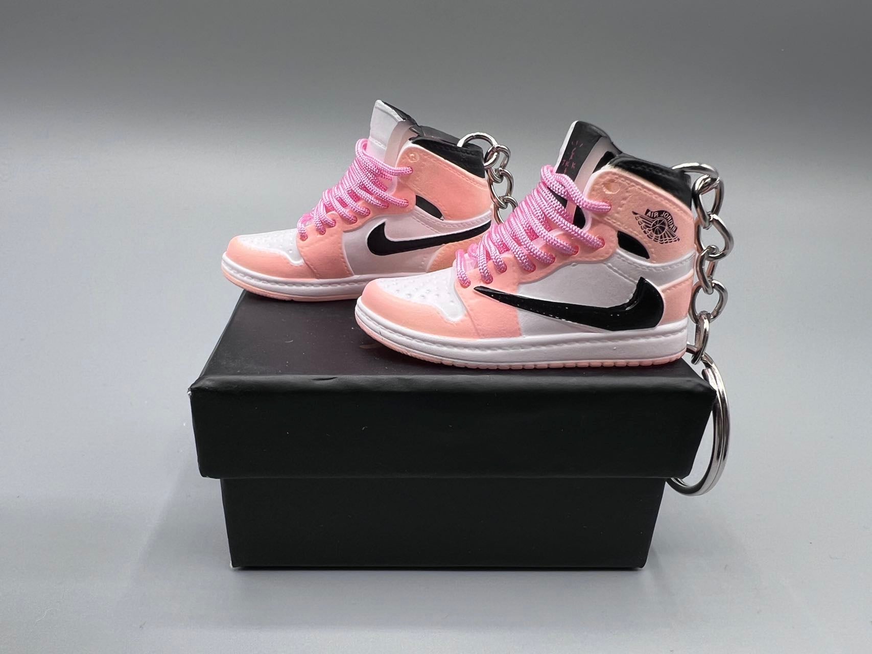 1:6 Scale Mini Sneaker – Doll Wear or Keychain - "Reverse Pink"