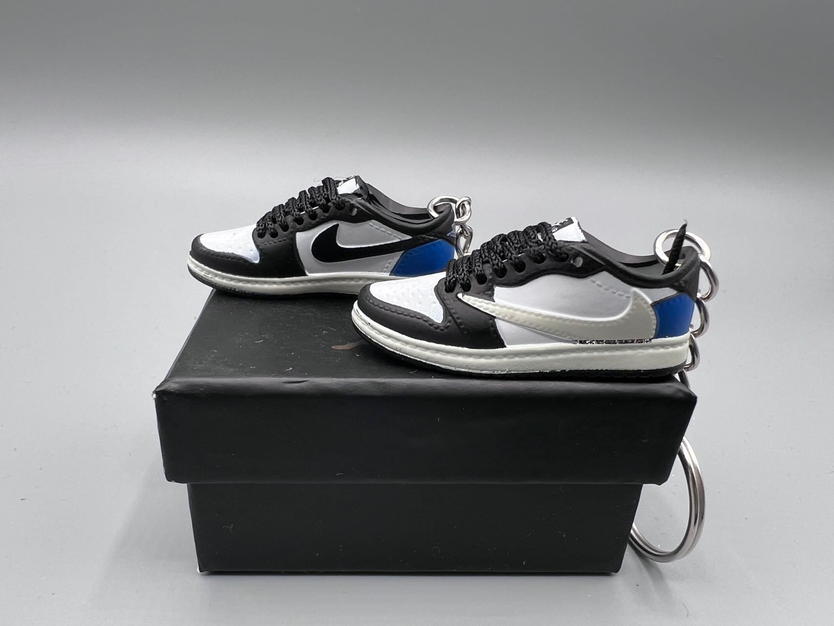 1:6 Scale Mini Sneaker – Doll Wear or Keychain - "Reverse Frag"