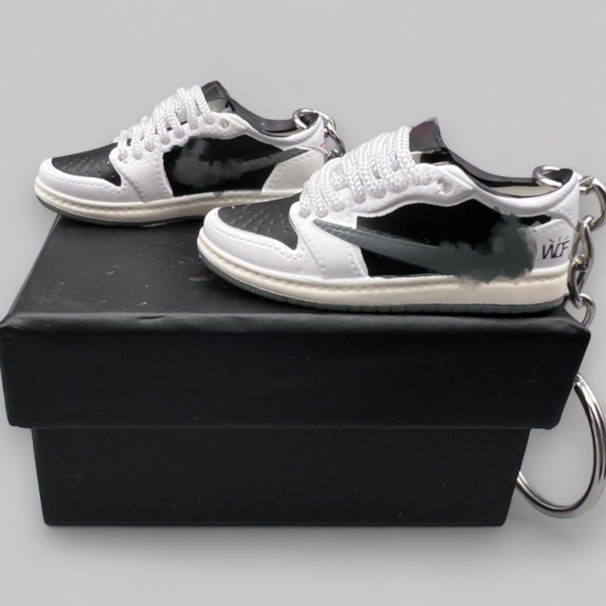 1:6 Scale Mini Sneaker – Doll Wear or Keychain - "Reverse Olive"