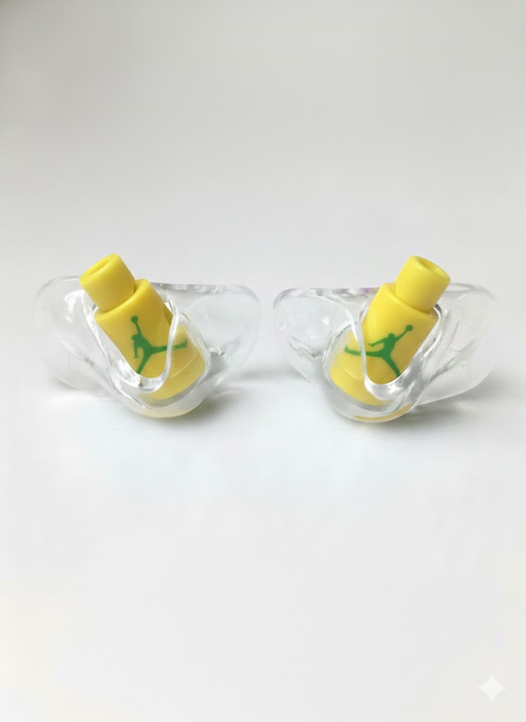 Replacement Jordan Lace Locks (Yellow/Green)