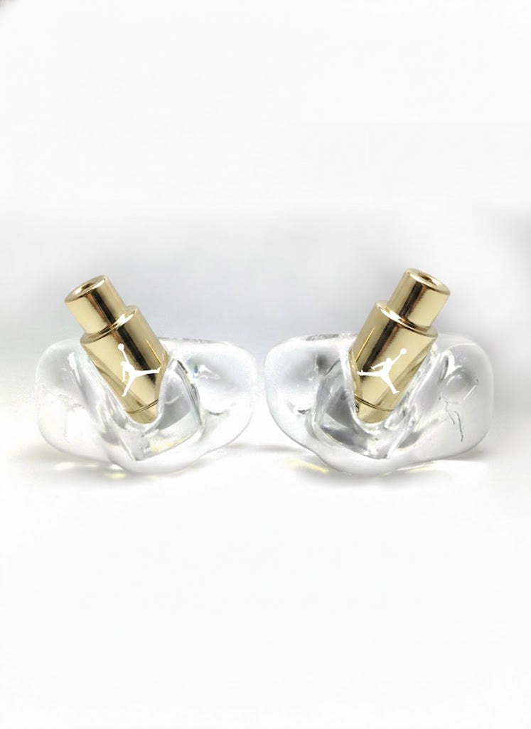 Replacement Jordan Lace Locks (Gold/White)